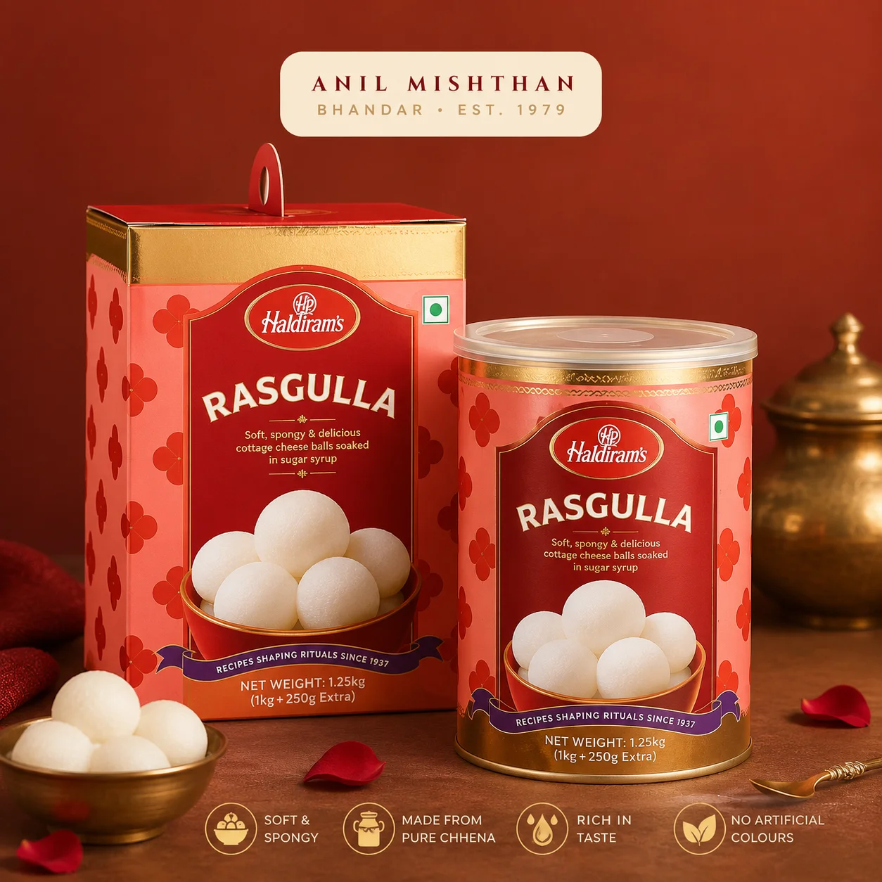Rasgulla (Haldiram)